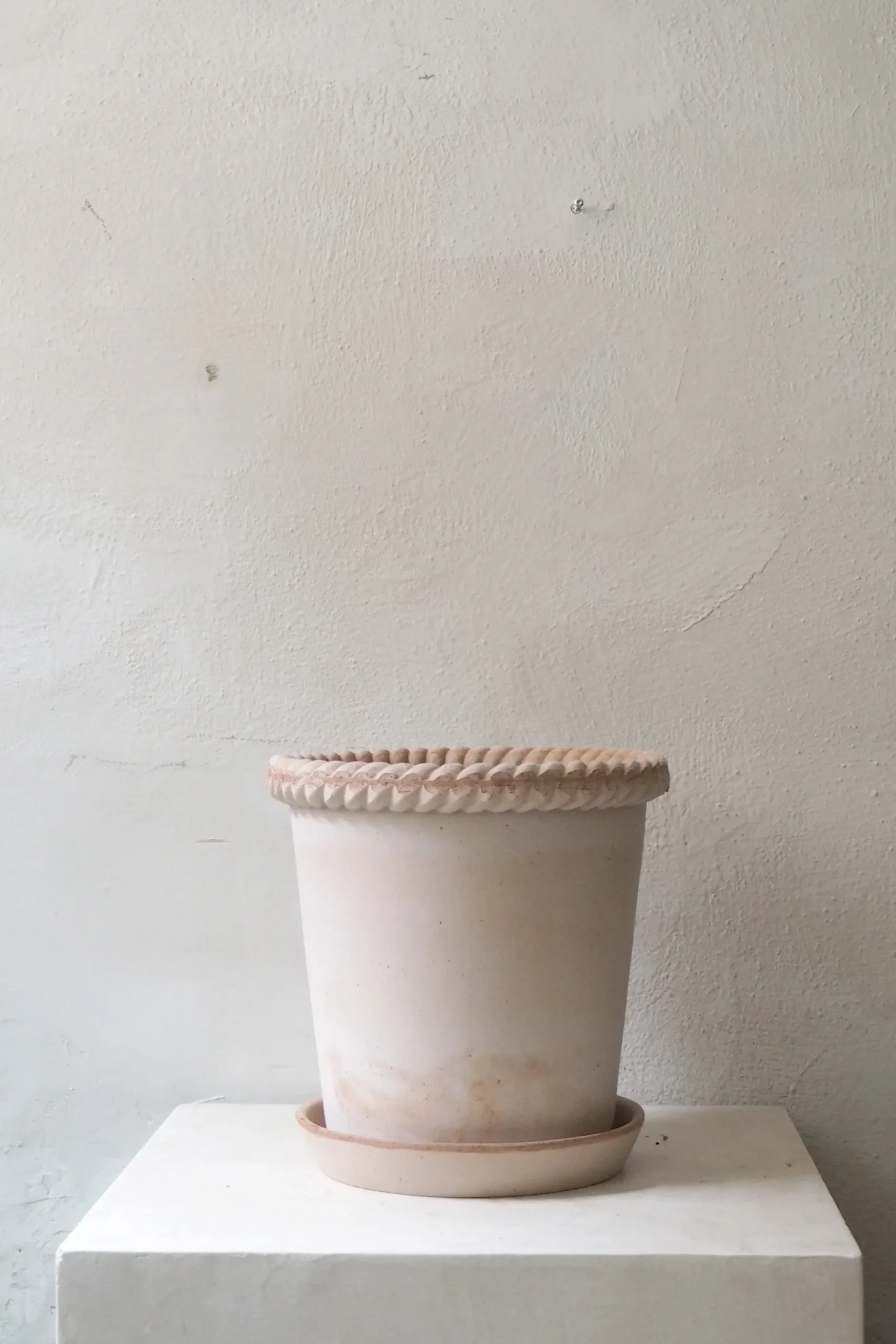 Terrakotta-Krukker|Stor^PLANT Emilia krukke, raw rosa