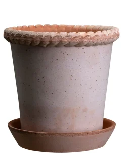 Terrakotta-Krukker|Stor^PLANT Emilia krukke, raw rosa