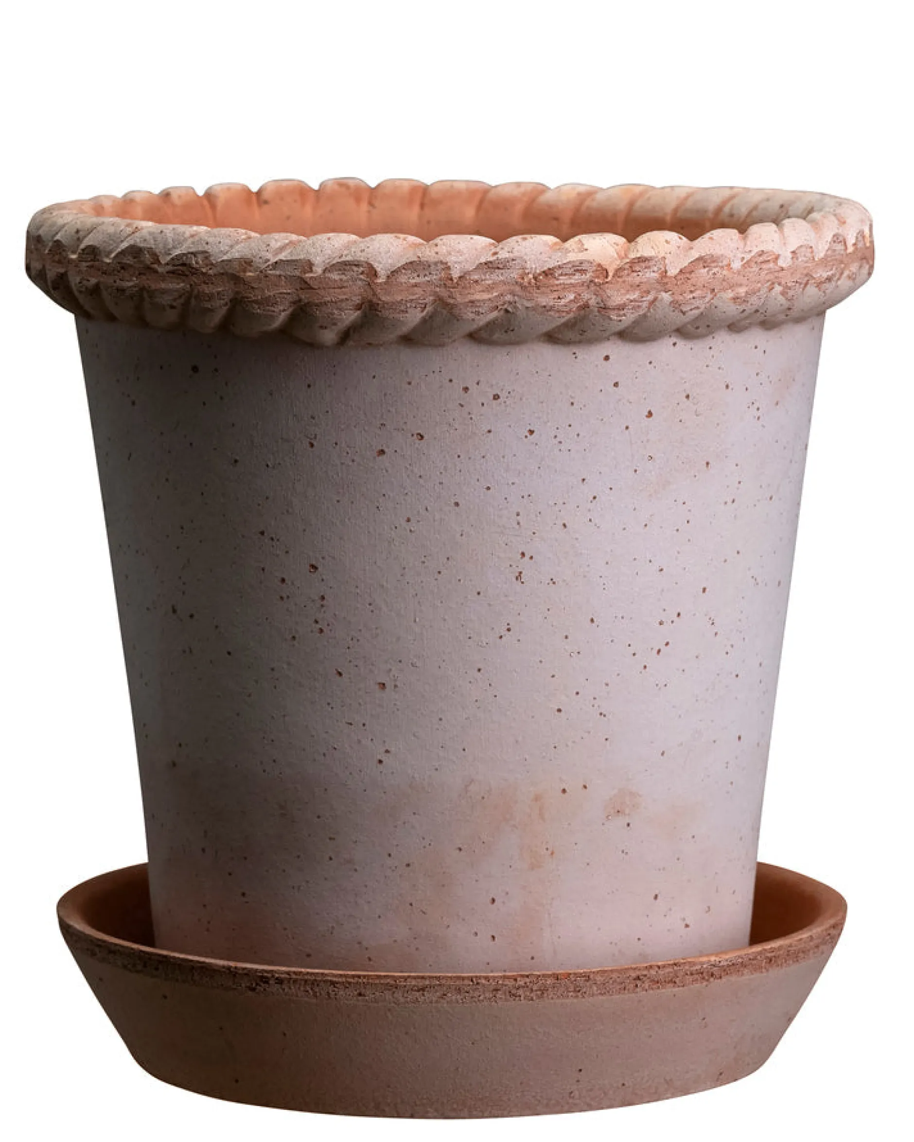 Terrakotta-Krukker|Stor^PLANT Emilia krukke, raw rosa