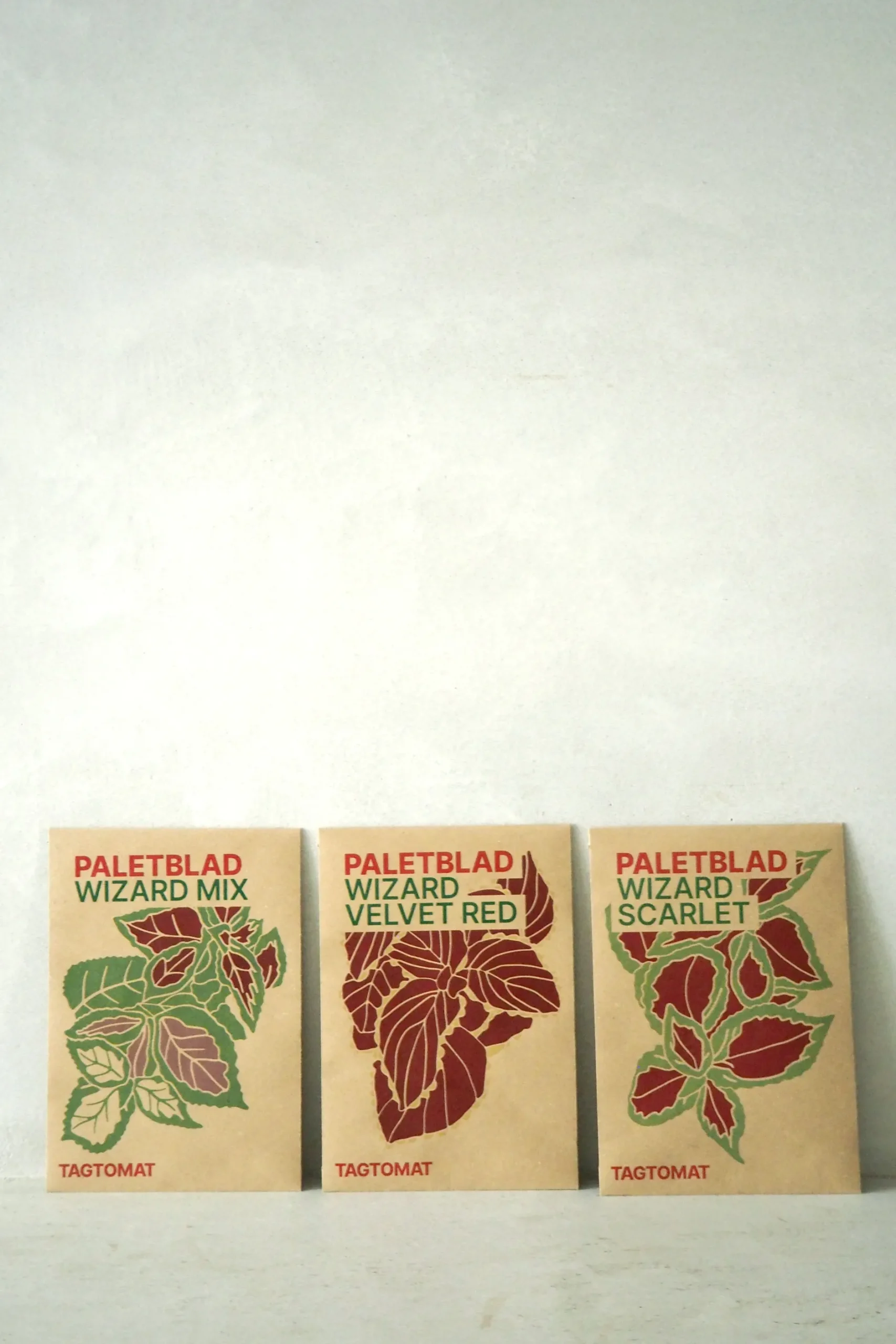 Frø, Spiring Og Altanliv^PLANT Frø - Paletblad, Wizard Scarlet