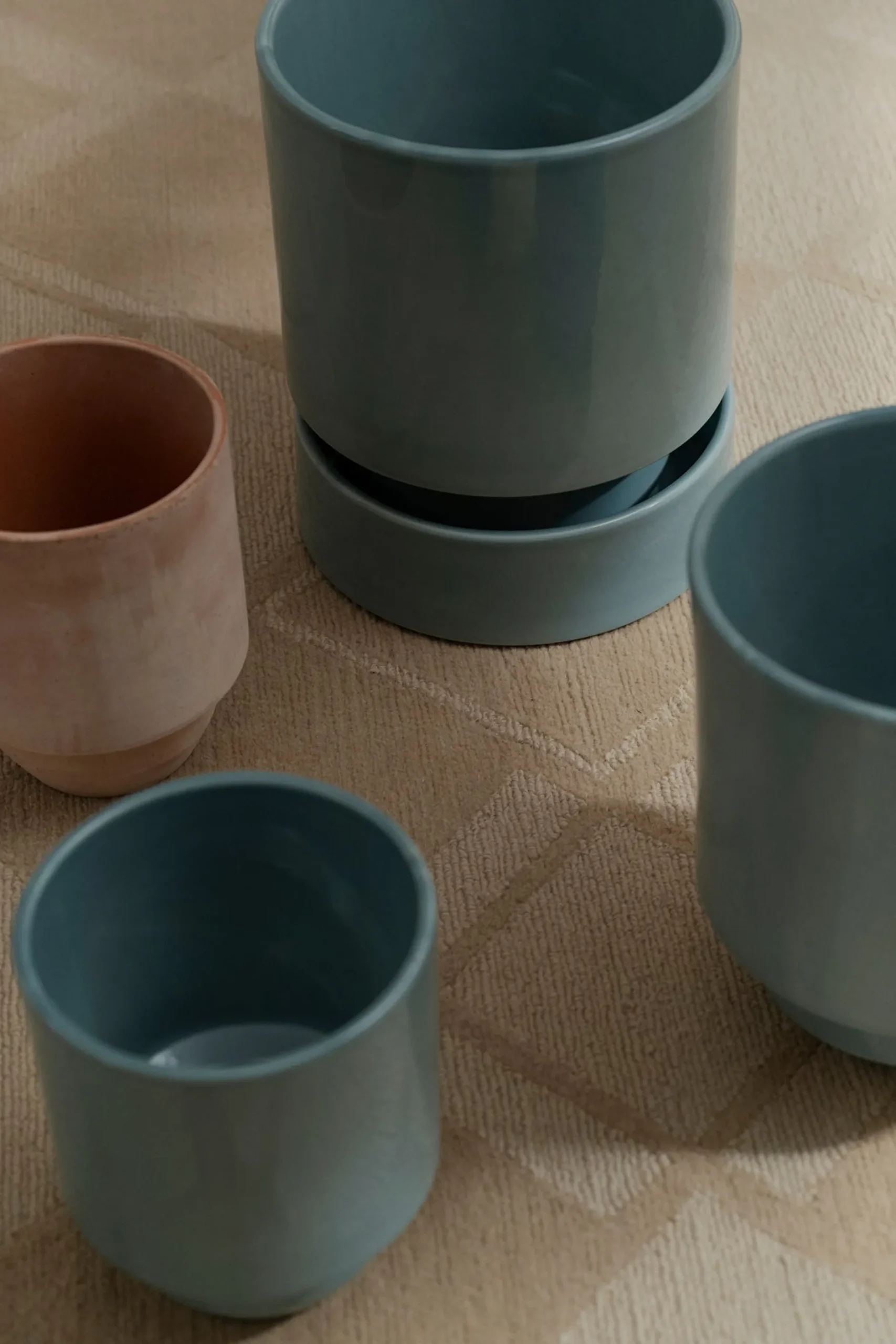 Terrakotta-Krukker|Hoff Krukke Serien^PLANT Hoff krukke, raw rosa