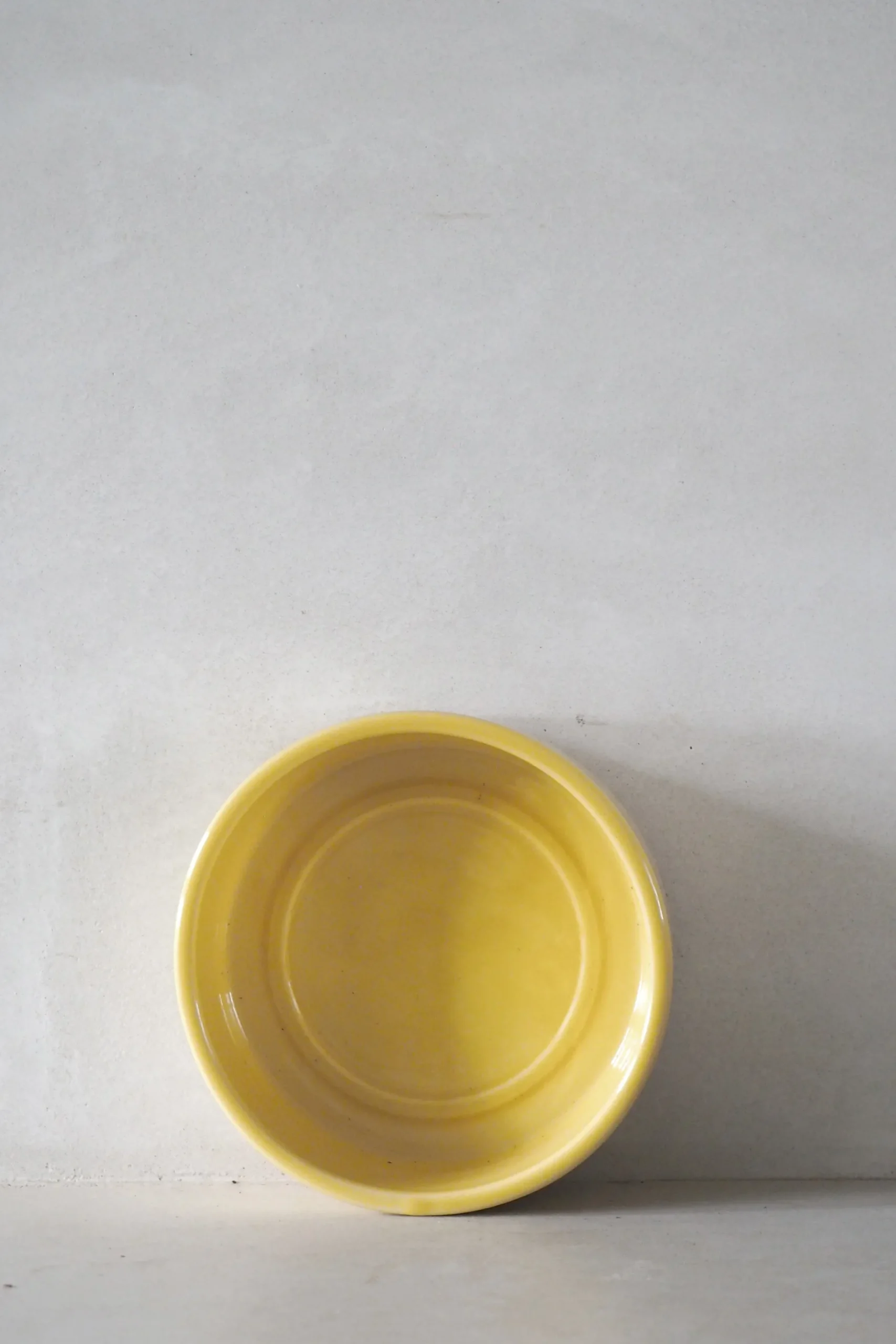 Underskåle|Hoff Krukke Serien^PLANT Hoff underskål, glaseret Pale Yellow