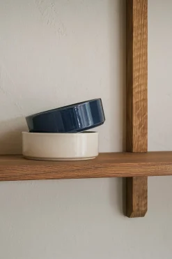 Underskåle|Hoff Krukke Serien^PLANT Hoff underskål, glaseret Sapphire Blue
