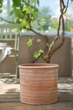 Terrakotta-Krukker|Stor^PLANT Modena gulvkrukke - raw rosa