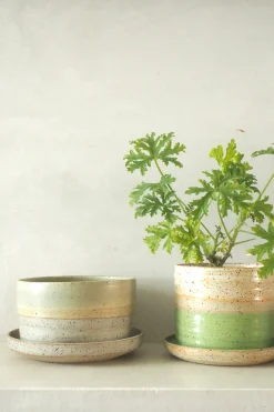 Håndlavede Krukker|Glaserede Krukker^PLANT Nina Frigg stor no. 7