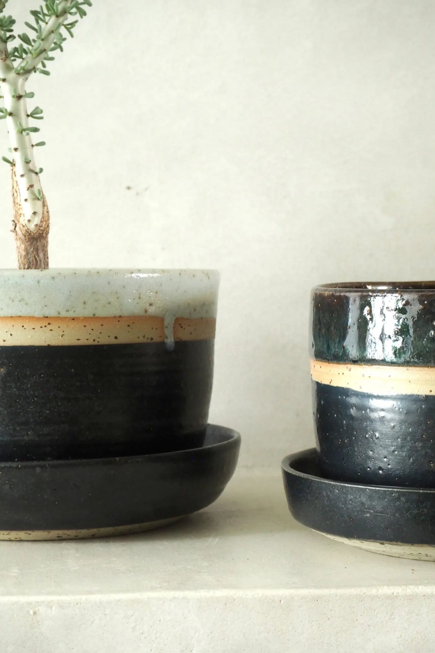 Håndlavede Krukker|Glaserede Krukker^PLANT Nina Frigg stor no. 2