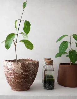 Håndlavede Krukker^PLANT StineMei krukke - red